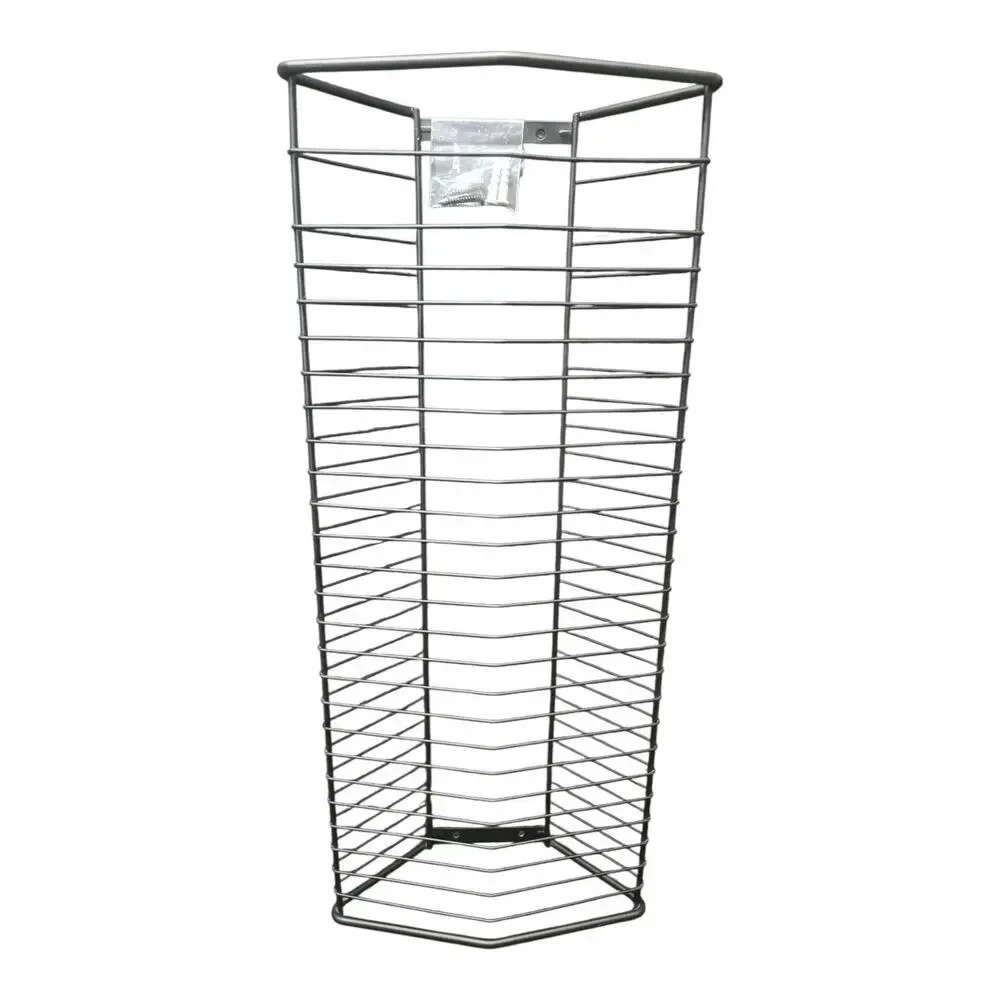 Black Metal DVD Blue Ray Holder Free Standing Rack Organizer Mountable Tower